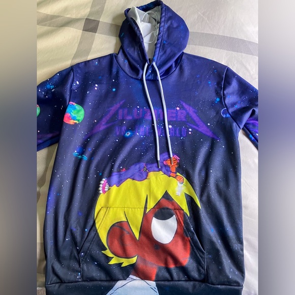 Lil Uzi Vert Vs The World Hoodie Large Good Condition Rare Merchandise - Picture 1 of 9